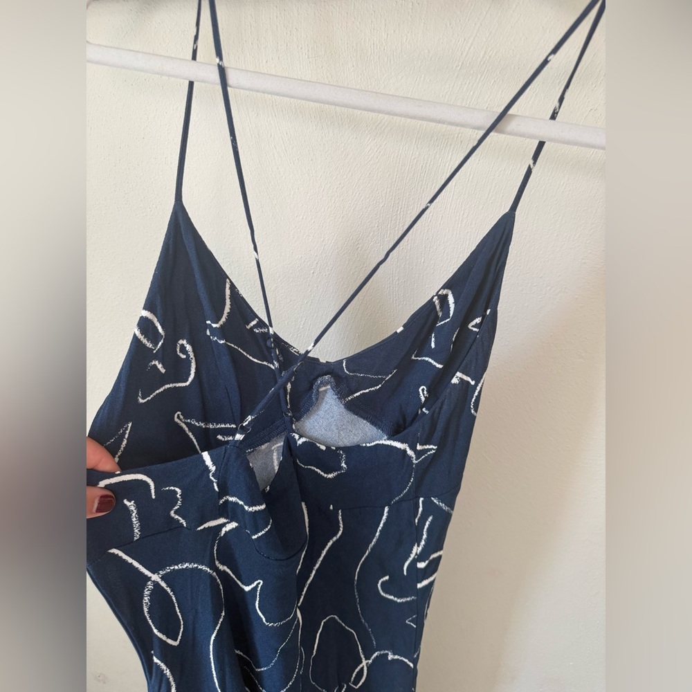Blue Madewell dress